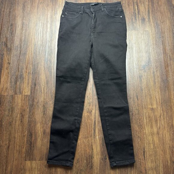 Judy Blue Skinny Fit Jeans Black Women’s Size 11/30 - Picture 1 of 11